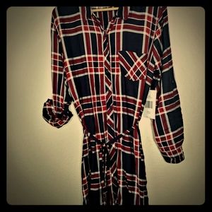 BLL NYC Shirt Dress NWT